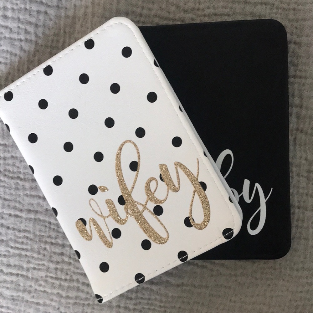 NWOT husband/wife ID passport set